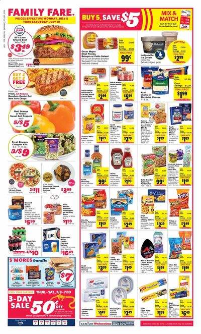 Family Fare (MI) Weekly Ad Flyer July 5 to July 10