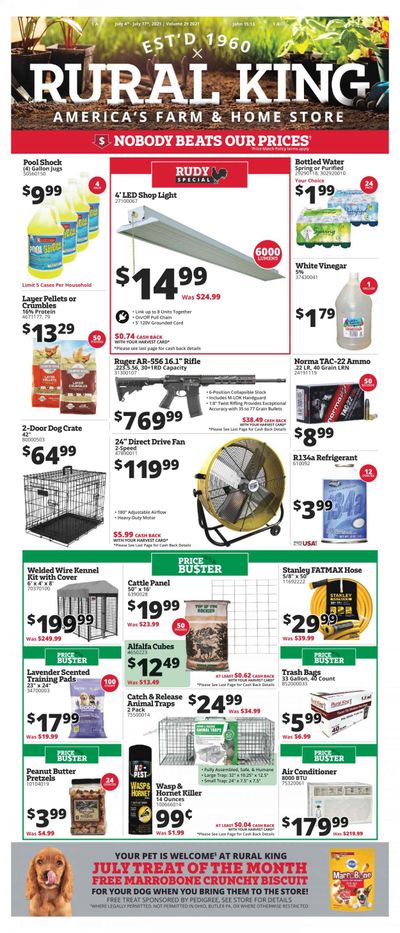 Rural King Weekly Ad Flyer July 4 to July 17