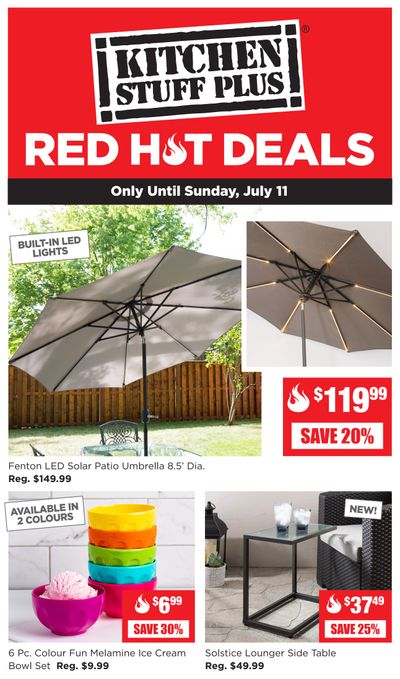 Kitchen Stuff Plus Red Hot Deals Flyer July 5 to 11