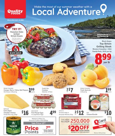 Quality Foods Flyer July 5 to 11
