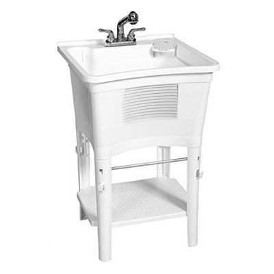 Zenna Home Ergo Tub Sanitation Station, White $153.86 (Reg $209.82)
