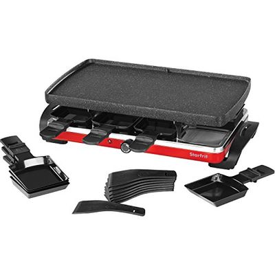 Starfrit 024403-002-0000 The Rock Electric Raclette, Party Grill Set, Black $68 (Reg $99.97)