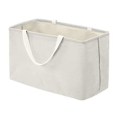 AmazonBasics Fabric Storage Bin - Large Rectangle, Light Grey $23.3 (Reg $28.67)
