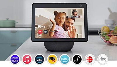 All-new Echo Show 10 (3rd Gen) | HD smart display with motion and Alexa | Charcoal $279.99 (Reg $329.99)