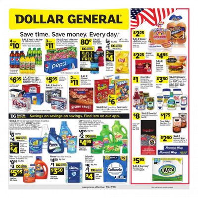 Dollar General (NC) Weekly Ad Flyer July 4 to July 10