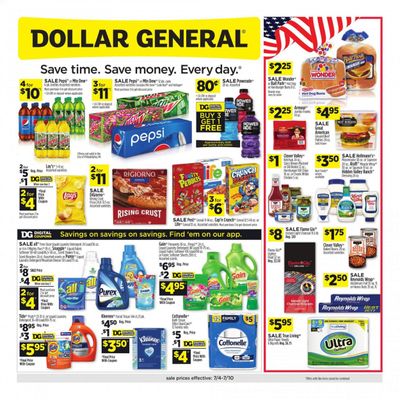 Dollar General Weekly Ad Flyer July 4 to July 10