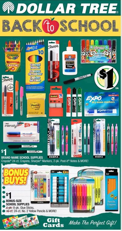 Dollar Tree Weekly Ad Flyer July 5 to July 24