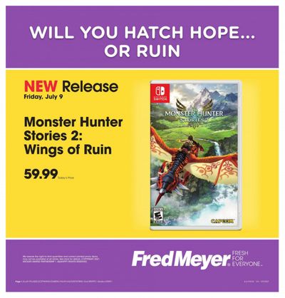 Fred Meyer (DC, DE, NJ, NY, PA, VA) Weekly Ad Flyer July 9 to July 9