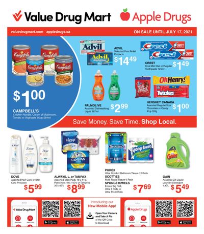 Apple Drugs Flyer July 4 to 17