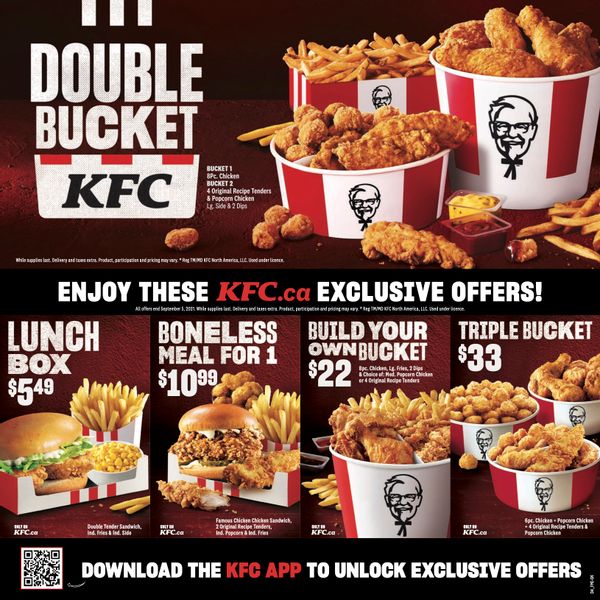 kfc canada coupons sk until september 5 2021