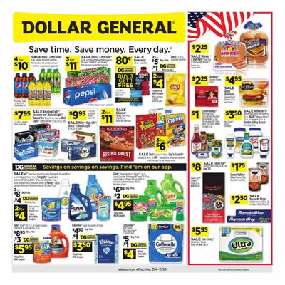 Dollar General (FL, MO) Weekly Ad Flyer July 4 to July 10