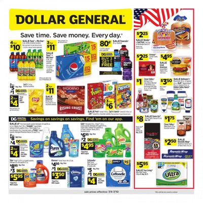 Dollar General (LA) Weekly Ad Flyer July 4 to July 10