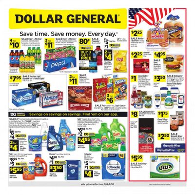 Dollar General (MS) Weekly Ad Flyer July 4 to July 10