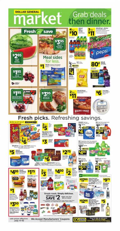 Dollar General (NV) Weekly Ad Flyer July 4 to July 10