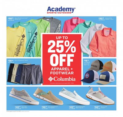 Academy Sports (AL, AR, GA, LA, MO, NC, SC, TN, TX) Weekly Ad Flyer July 6 to July 18
