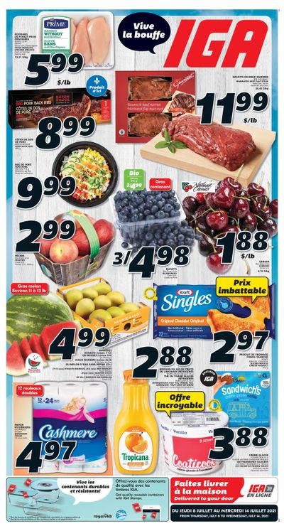 IGA (QC) Flyer July 8 to 14