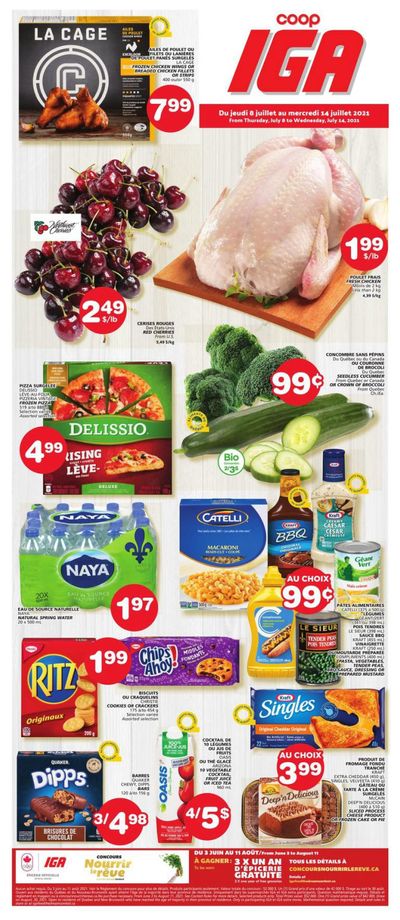 Coop IGA Flyer July 8 to 14
