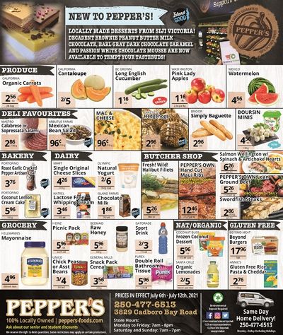 Pepper's Foods Flyer July 6 to 12
