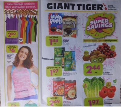 Giant Tiger Canada Flyer Deals July 7th – 13th