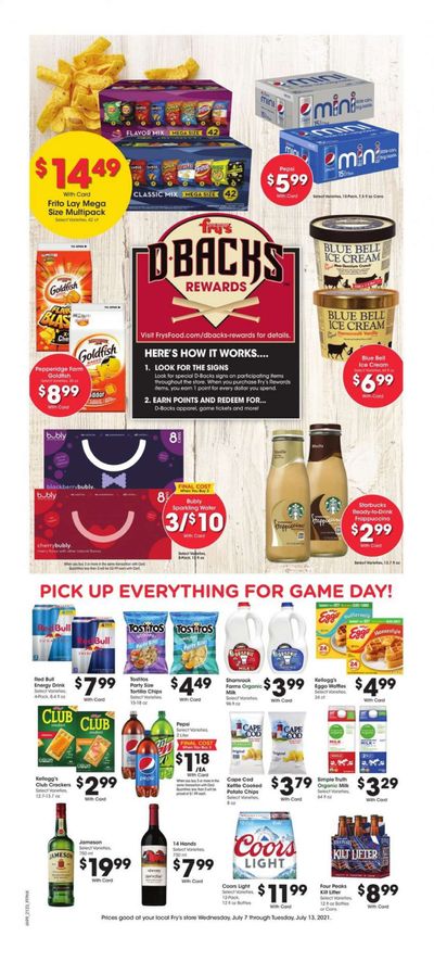 Fry’s (AZ) Weekly Ad Flyer July 7 to July 13