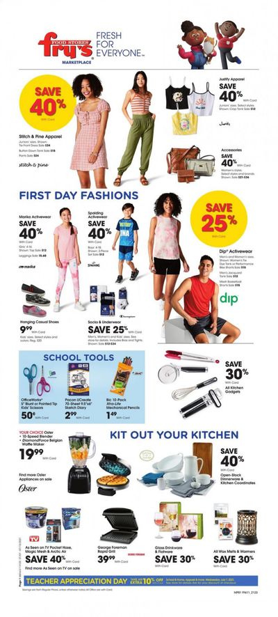 Fry’s (AZ) Weekly Ad Flyer July 7 to July 13