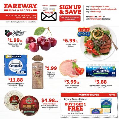 Fareway (IA) Weekly Ad Flyer July 6 to July 12