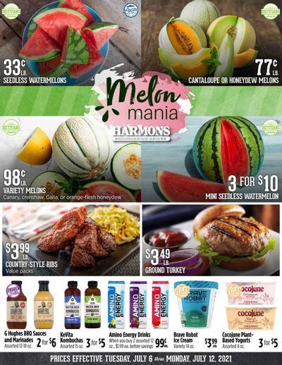 Harmons (UT) Weekly Ad Flyer July 6 to July 12