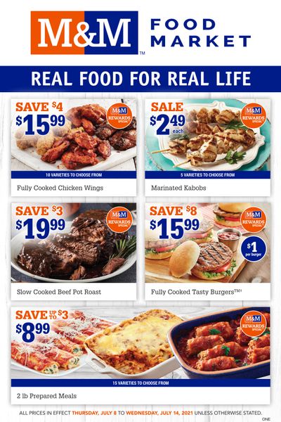 M&M Food Market (ON) Flyer July 8 to 14