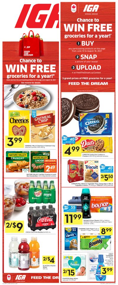 IGA (West) Flyer July 8 to 14