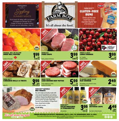 Farm Boy Flyer July 8 to 14