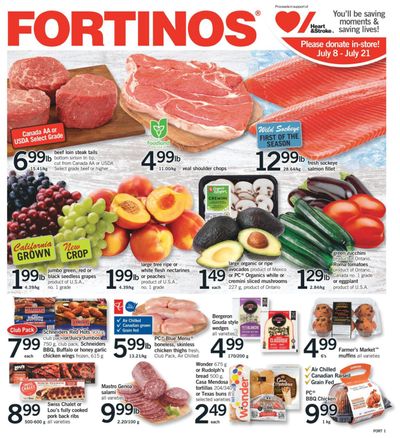 Fortinos Flyer July 8 to 14