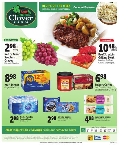 Clover Farm Flyer July 8 to 14