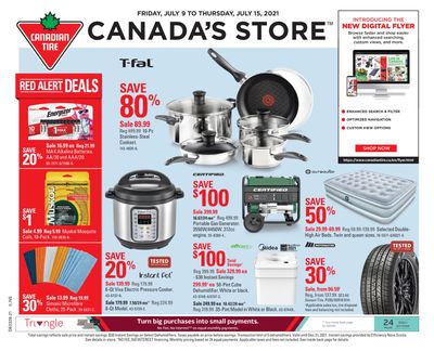 Canadian Tire (Atlantic) Flyer July 9 to 15