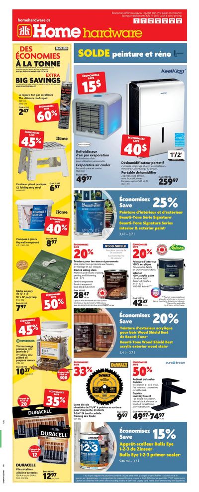Home Hardware (QC) Flyer July 8 to 14