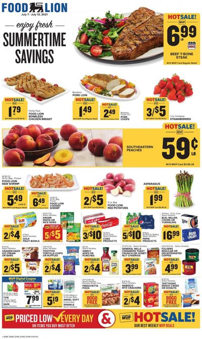 Food Lion (VA) Weekly Ad Flyer July 7 to July 13