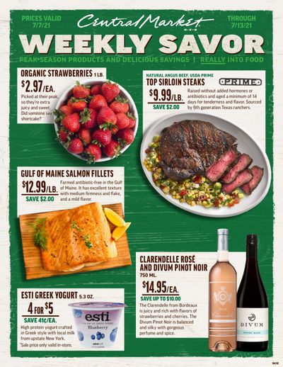 Central Market (TX) Weekly Ad Flyer July 7 to July 13