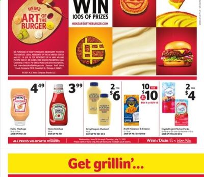 Winn Dixie (AL, FL, GA, LA) Weekly Ad Flyer July 7 to July 13