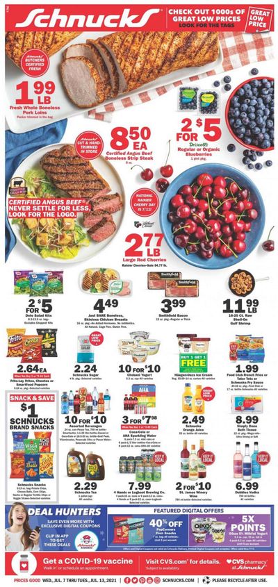 Schnucks (IA, IL, IN, MO) Weekly Ad Flyer July 7 to July 13
