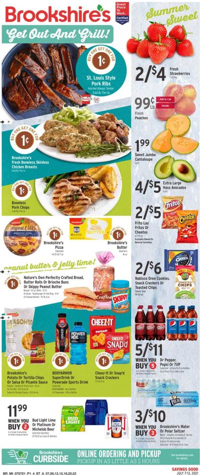 Brookshires (AR, LA, TX) Weekly Ad Flyer July 7 to July 13