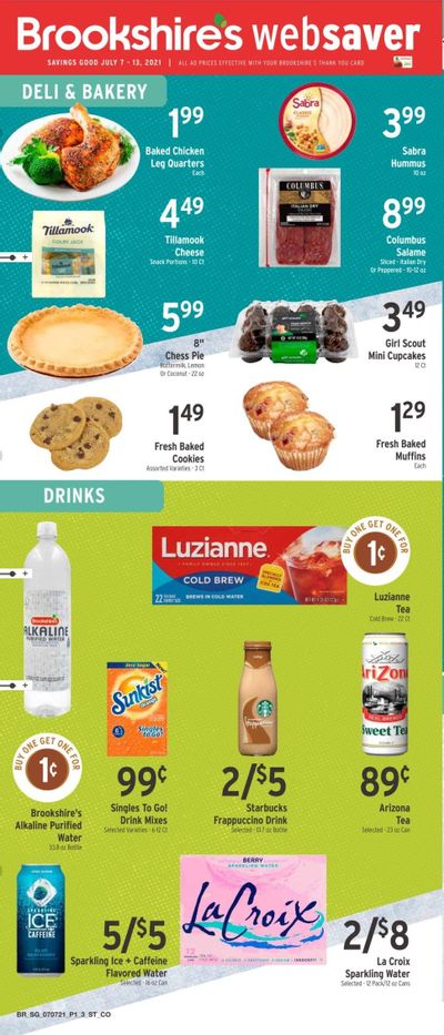 Brookshires (AR, LA, TX) Weekly Ad Flyer July 7 to July 13