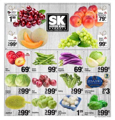 Super King Markets (CA) Weekly Ad Flyer July 7 to July 13