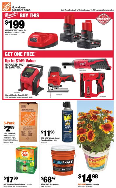 Home Depot (BC) Flyer July 8 to 14