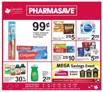 Pharmasave (ON) Flyer July 9 to 15