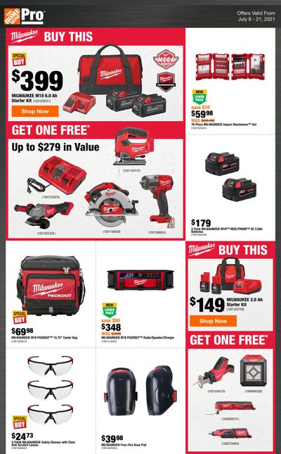 Home Depot Pro Flyer July 8 to 21