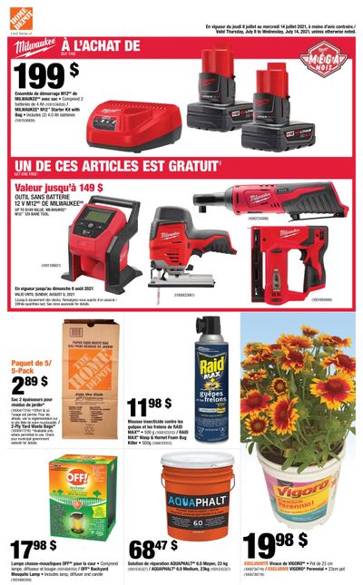 Home Depot (QC) Flyer July 8 to 14