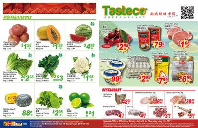 Tasteco Supermarket Flyer July 9 to 15