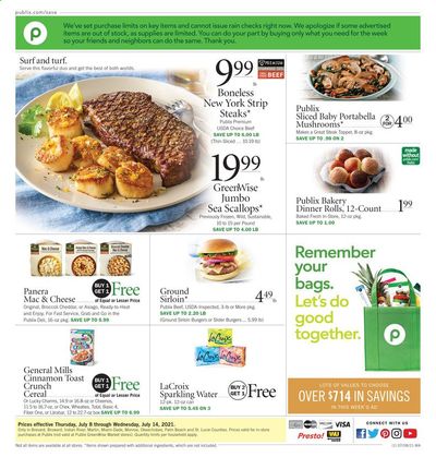 Publix (AL, FL, GA, NC, SC, TN) Weekly Ad Flyer July 8 to July 14 Publix (AL, FL, GA, NC, SC, TN) Weekly Ad Flyer July 8 to July 14