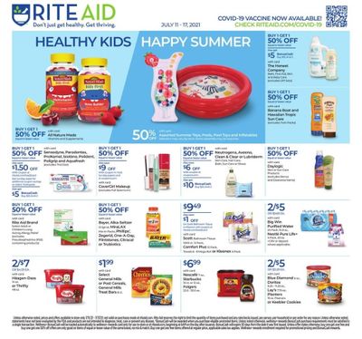 RITE AID Weekly Ad Flyer July 11 to July 17