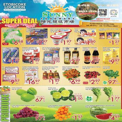 Sunny Foodmart (Etobicoke) Flyer July 9 to 15