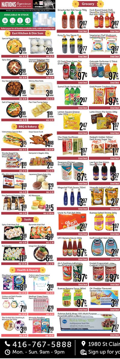 Nations Fresh Foods (Toronto) Flyer July 9 to 15